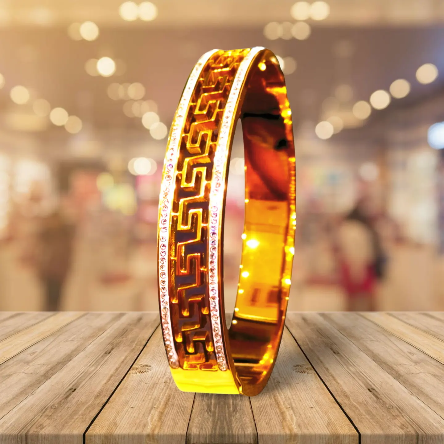 Stainless Steel Bracelet Gold Color - Image 2