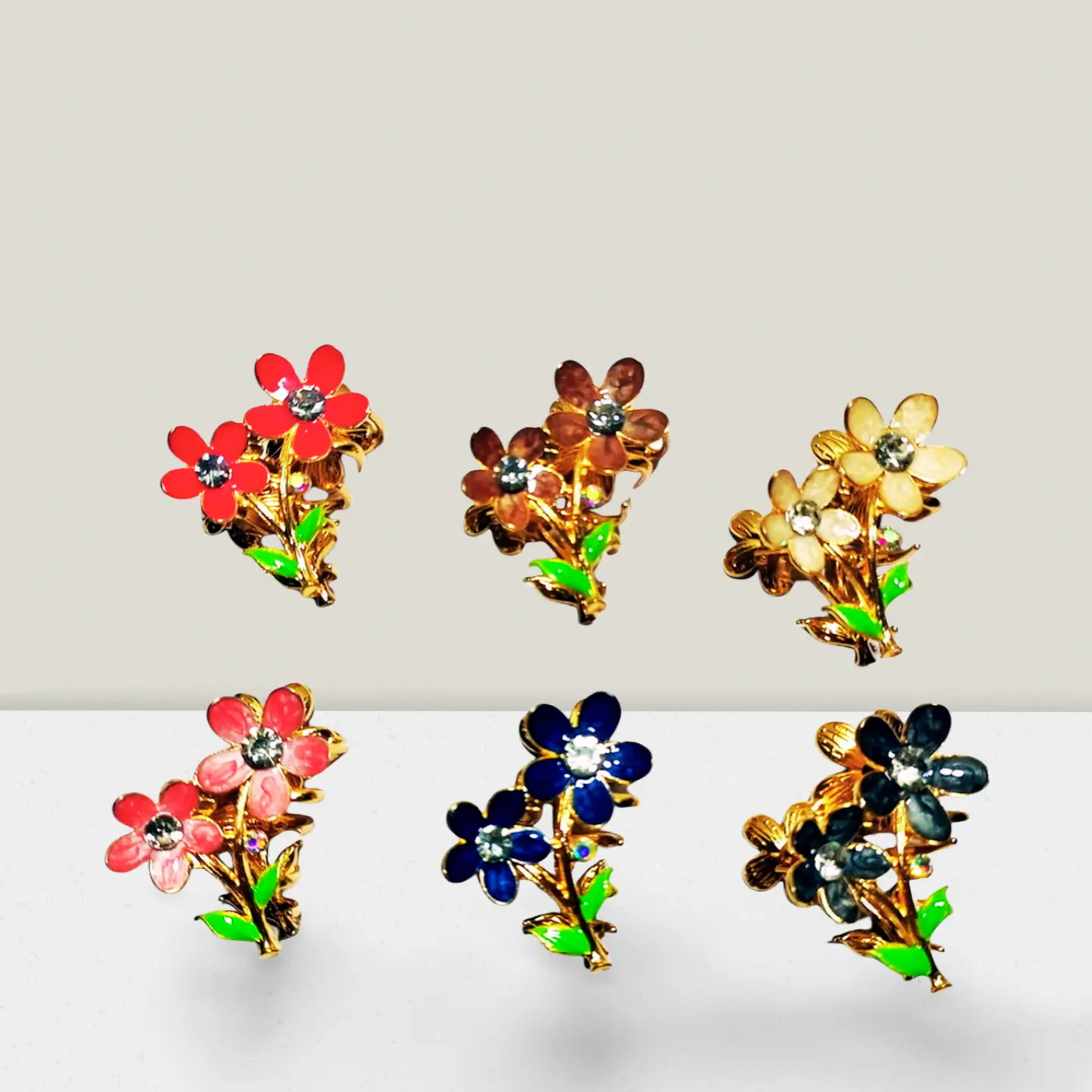 Metal Clip Catcher Flower Style any