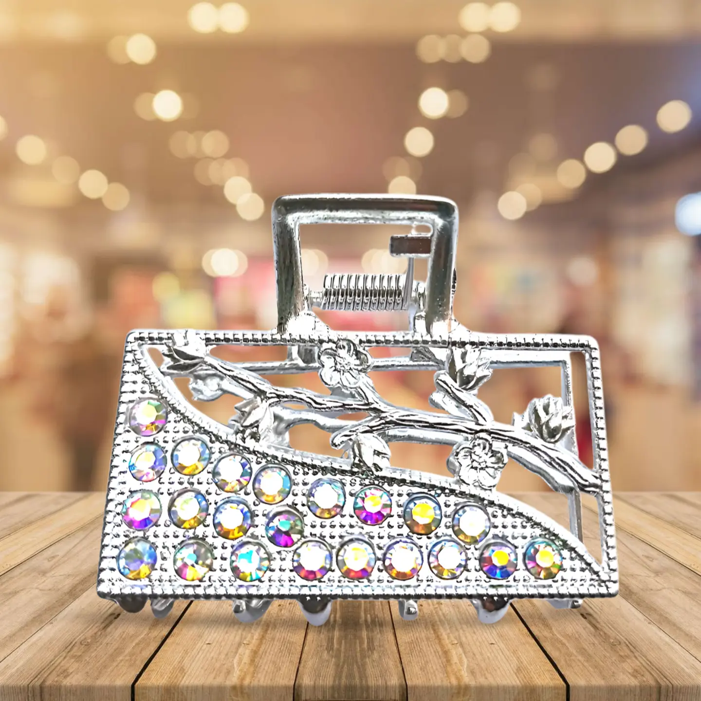 Metal Clip Catcher Box Style Gold, Silver or Black Color - Image 3