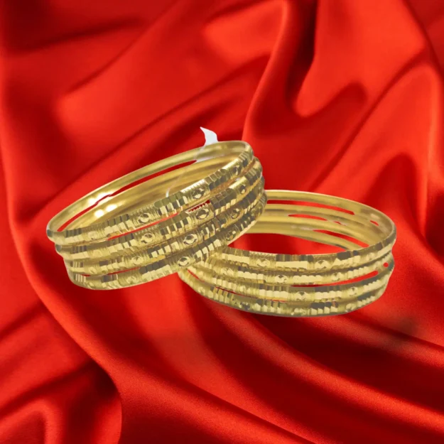 6 Pcs Set Indian Bangles Small Medium Large