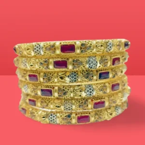 Casting Bangles Set of 6 Pcs