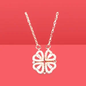 Chain Locket Magnetic Rose Color