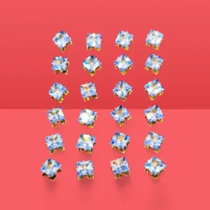 China Tops Square Style Crystal